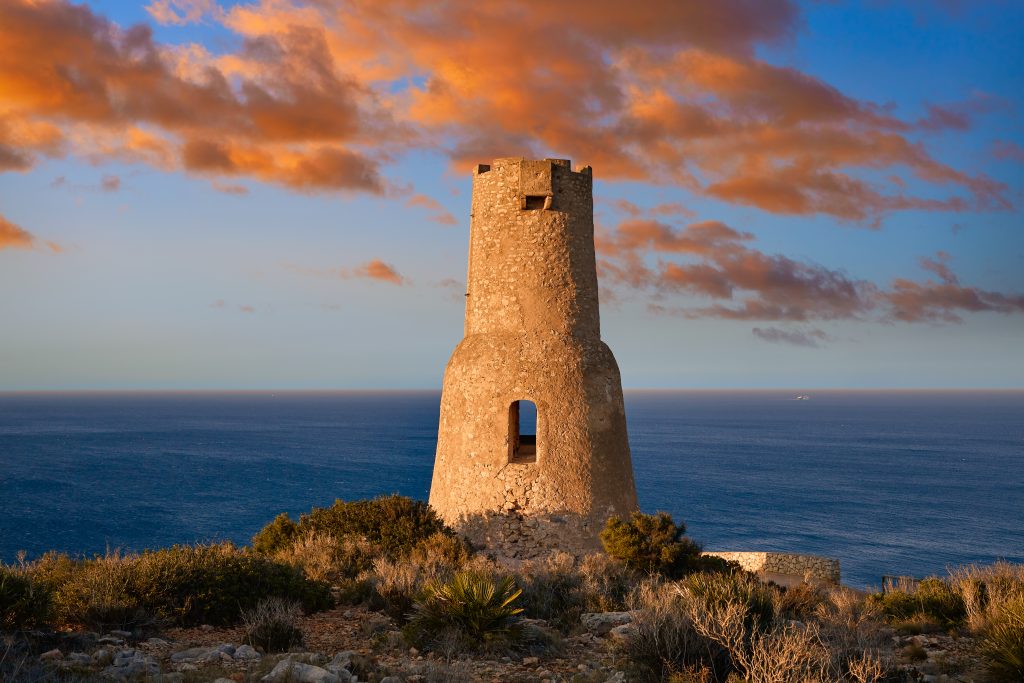 denia torre gerro alicante mediterraneo